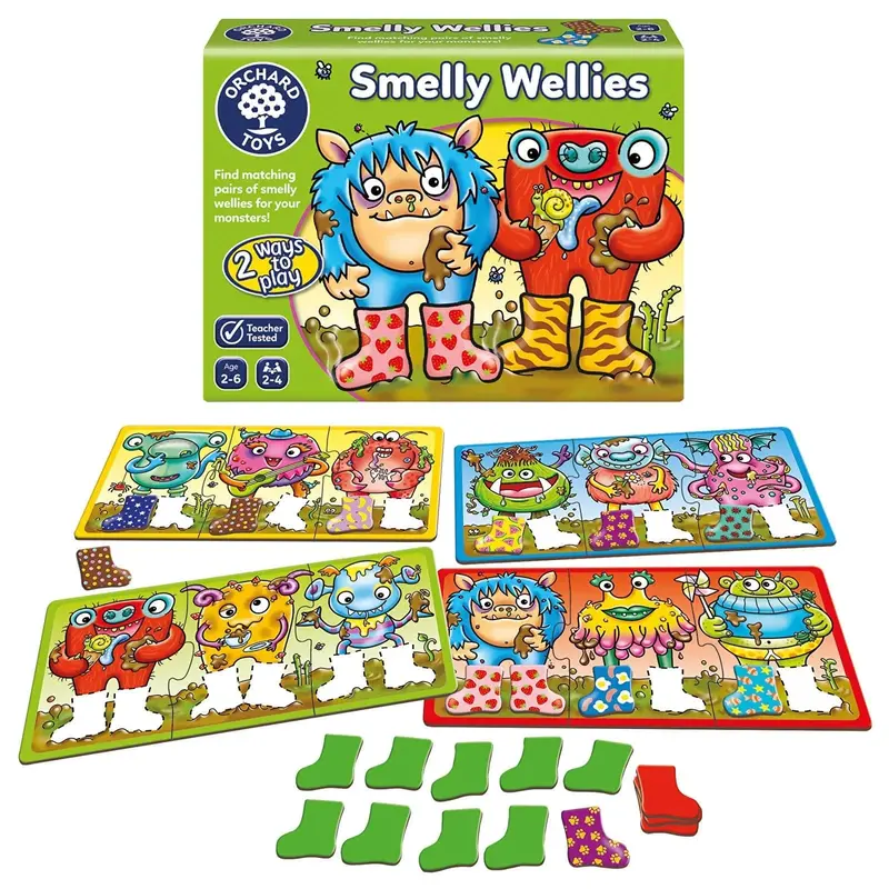 Orchard Toys Smelly Wellies 2