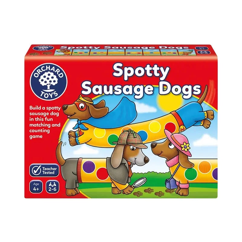 Orchard Toys Spotty Sausage Dogs 1