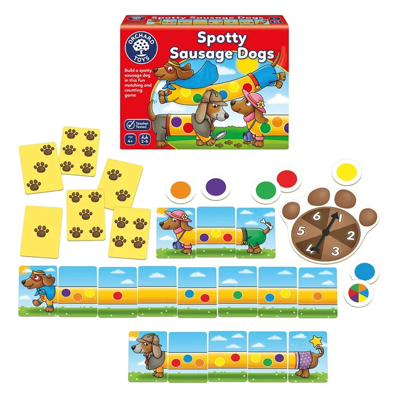 Orchard Toys Spotty Sausage Dogs 2