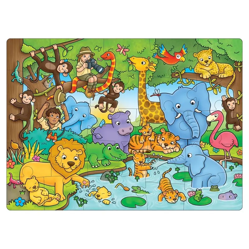 Orchard Toys Who's In The Jungle? Jigsaw Puzzle 2