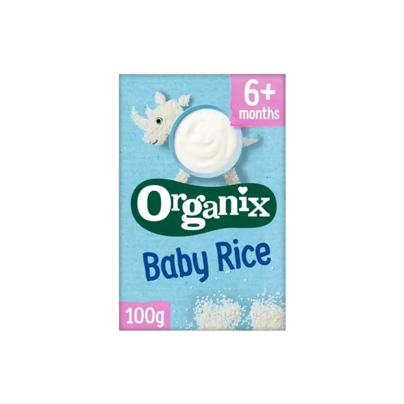 Organix Baby Rice 6+ Months 100G 1