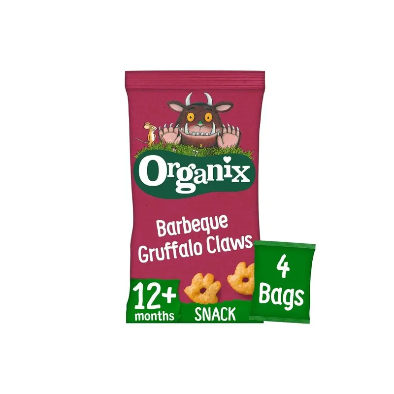 Organix Barbeque Gruffalo Claws 12+ Months 60G (4X15g) 1