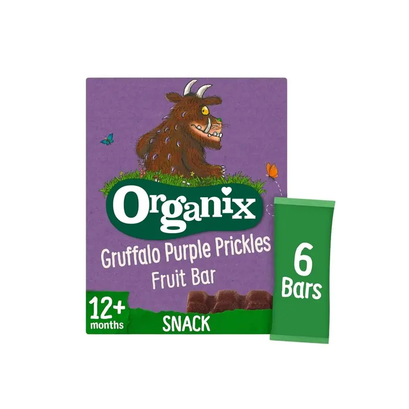 Organix Gruffalo Blackcurrant Fruit Bar 12+ Months 102G (6X17g) 1