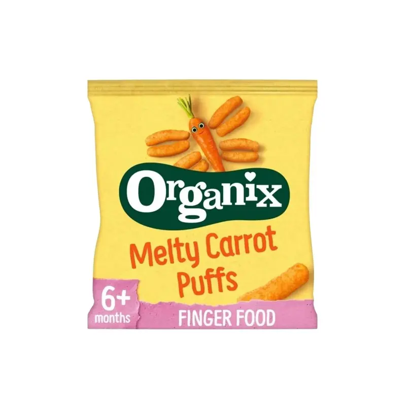 Organix Melty Carrot Puffs 6+ Months 20G 1