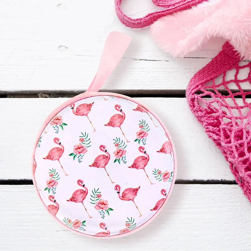 Organizador De Cables Flamingo Color Blanco Con Rosa, Día De Las Madres 1