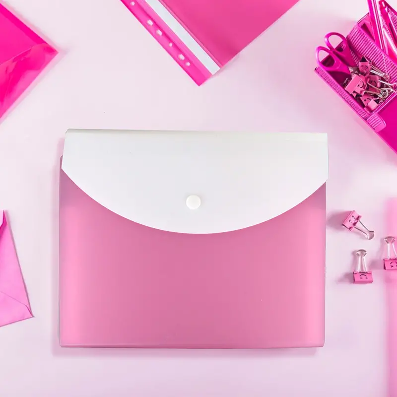 Organizador De Documentos, Color Rosa 1