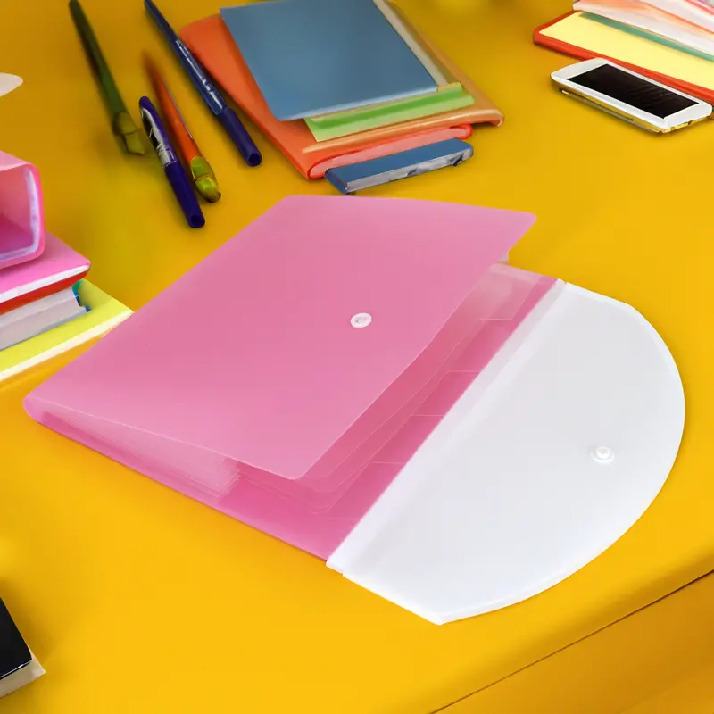 Organizador De Documentos, Color Rosa 2