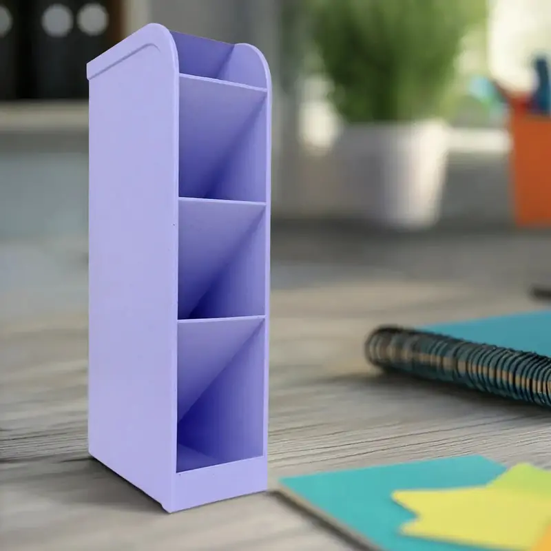 Organizador De Escritorio, Color Morado 2