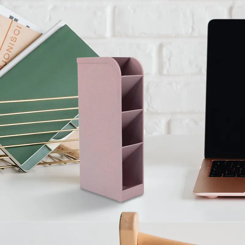 Organizador De Escritorio Color Rosa 1