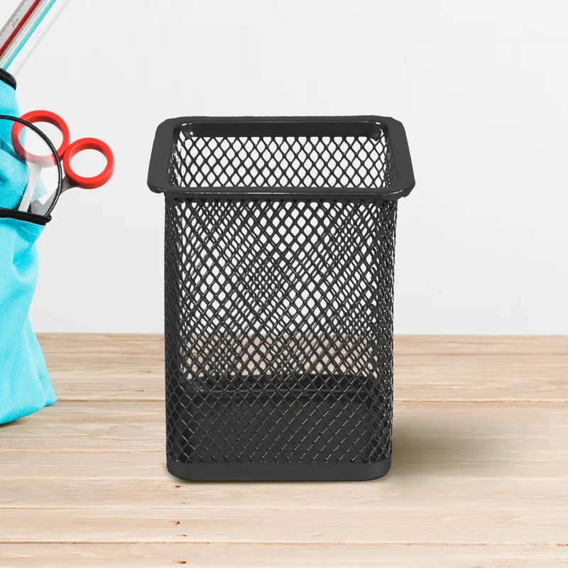 Organizador Malla De Escritorio Color Negro 2