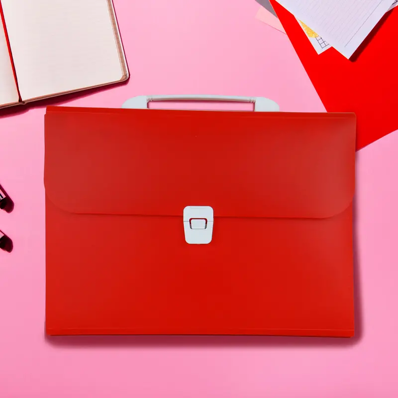 Organizador Para Documentos, Color Rojo, 33X24cm 1