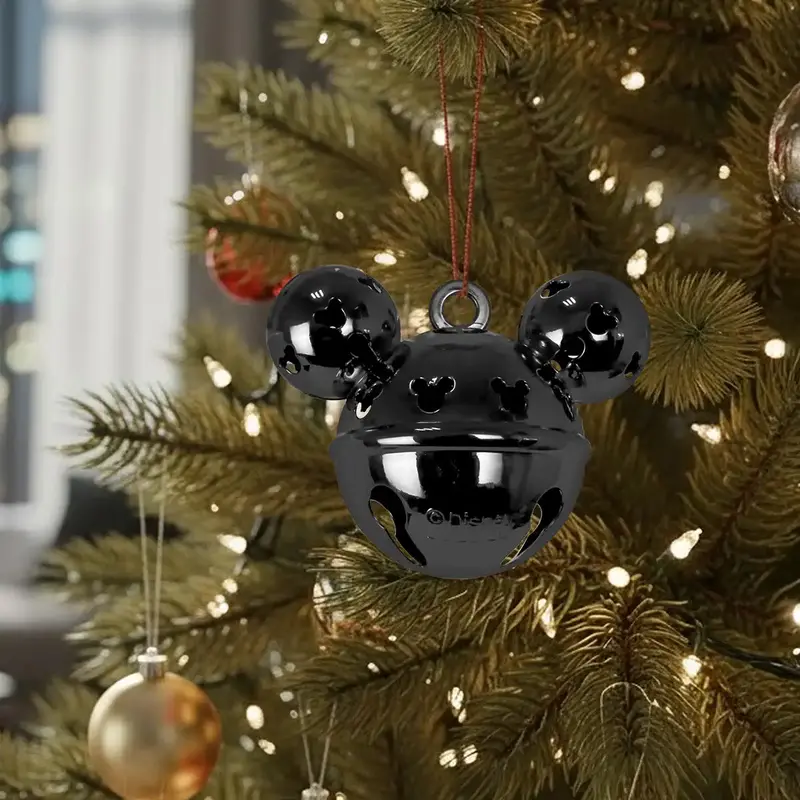 Ornamento, Cascabel Mickey, Color Negro 1