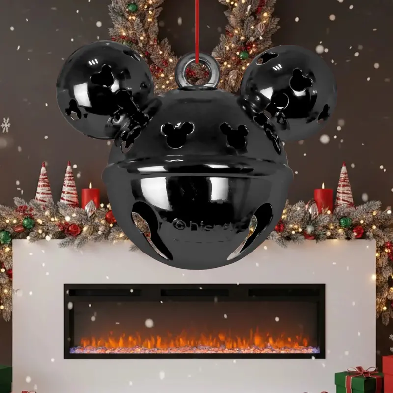 Ornamento, Cascabel Mickey, Color Negro 2