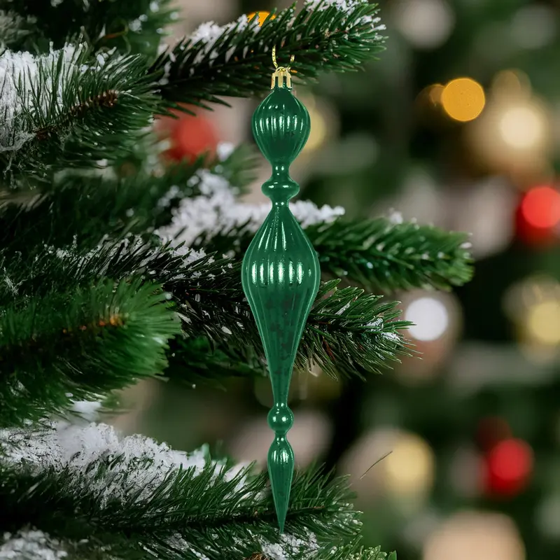 Ornamento Navideño, Color Verde 1