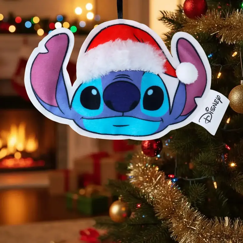 Ornamento, Stitch Con Gorro 1