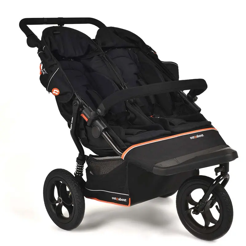 Out N About Double Nipper V6 In Summit Black 2