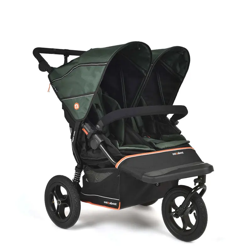 Out N About Double Nipper V6 In Sycamore Green 1