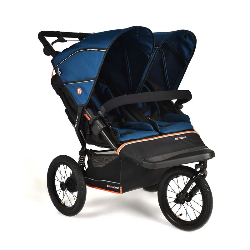 Out N About Nipper Double V6 Plus In Highland Blue 1
