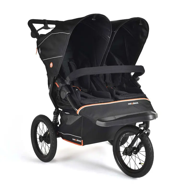 Out N About Nipper Double V6 Plus In Summit Black 1