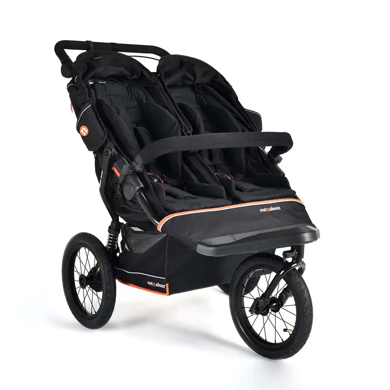 Out N About Nipper Double V6 Plus In Summit Black 2