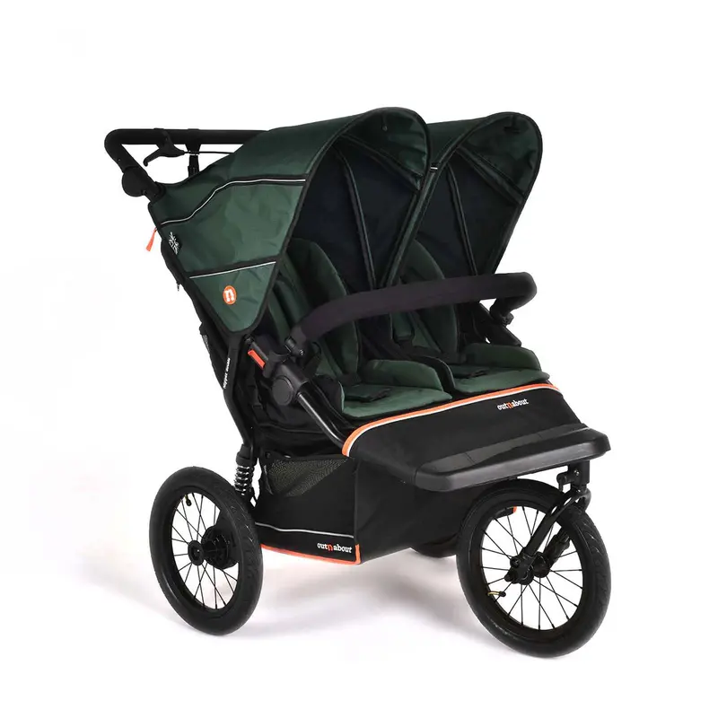 Out N About Nipper Double V6 Plus In Sycamore Green 1