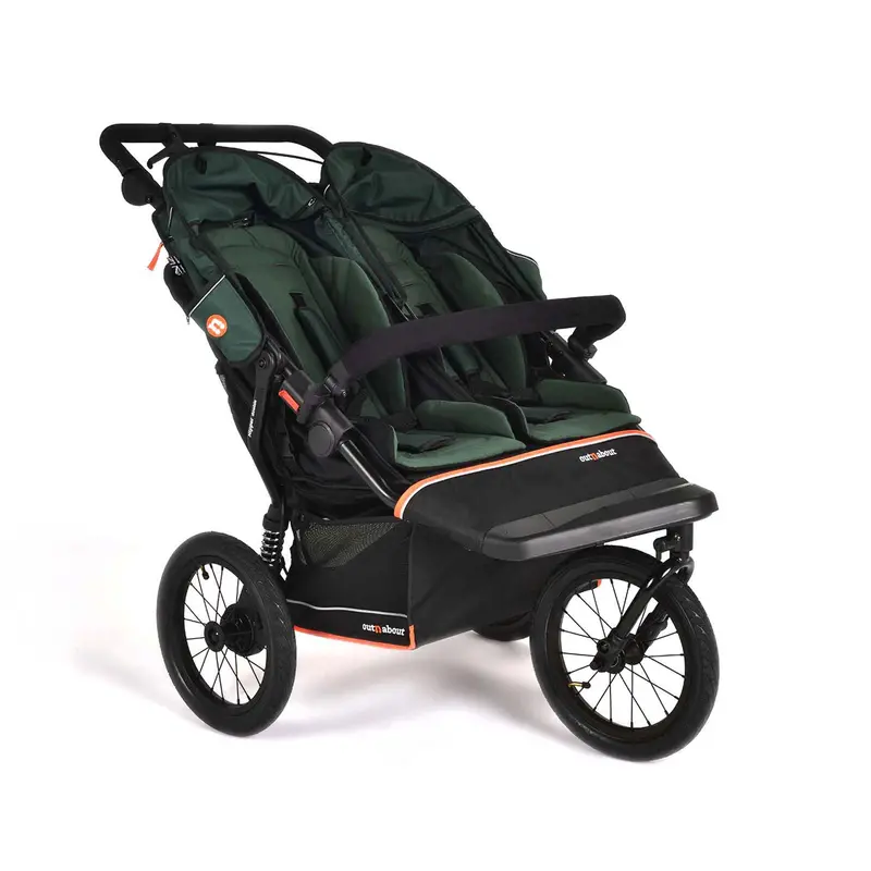 Out N About Nipper Double V6 Plus In Sycamore Green 2