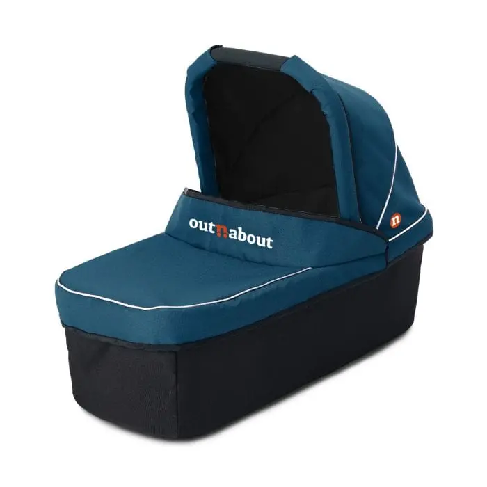 Out N About Nipper Single Carrycot In Highland Blue 1