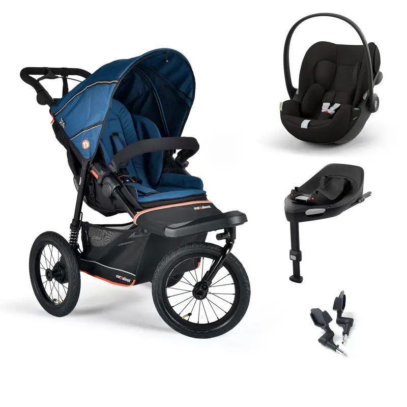 Out N About Nipper V6 Plus Travel System In Highland Blue 2