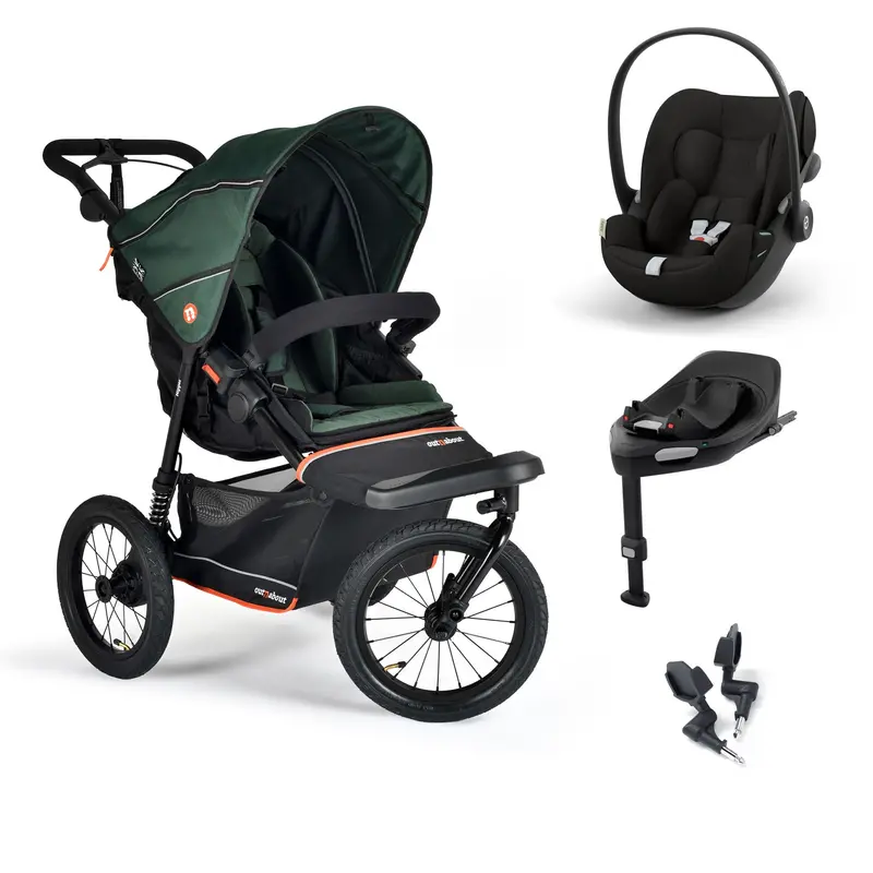 Out N About Nipper V6 Plus Travel System In Sycamore Green 2