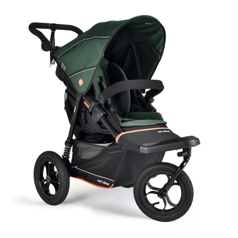 Out N About Nipper V6 Switch Newborn Bundle In Sycamore Green 2