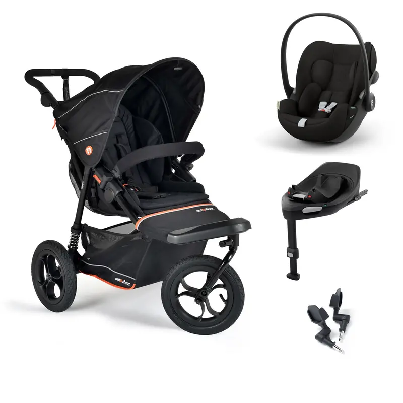Out N About Nipper V6 Travel System In Summit Black 2