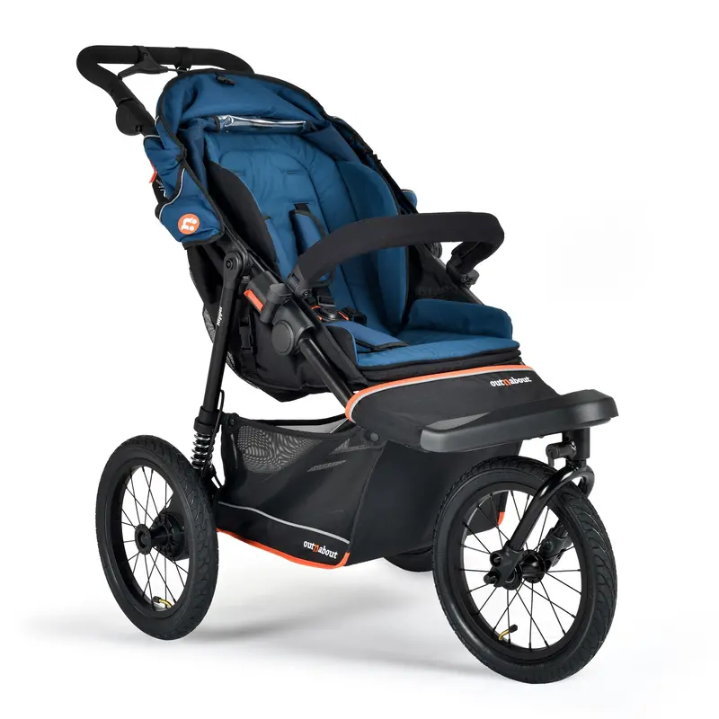 Out N About Single Nipper V6 Plus In Highland Blue 2