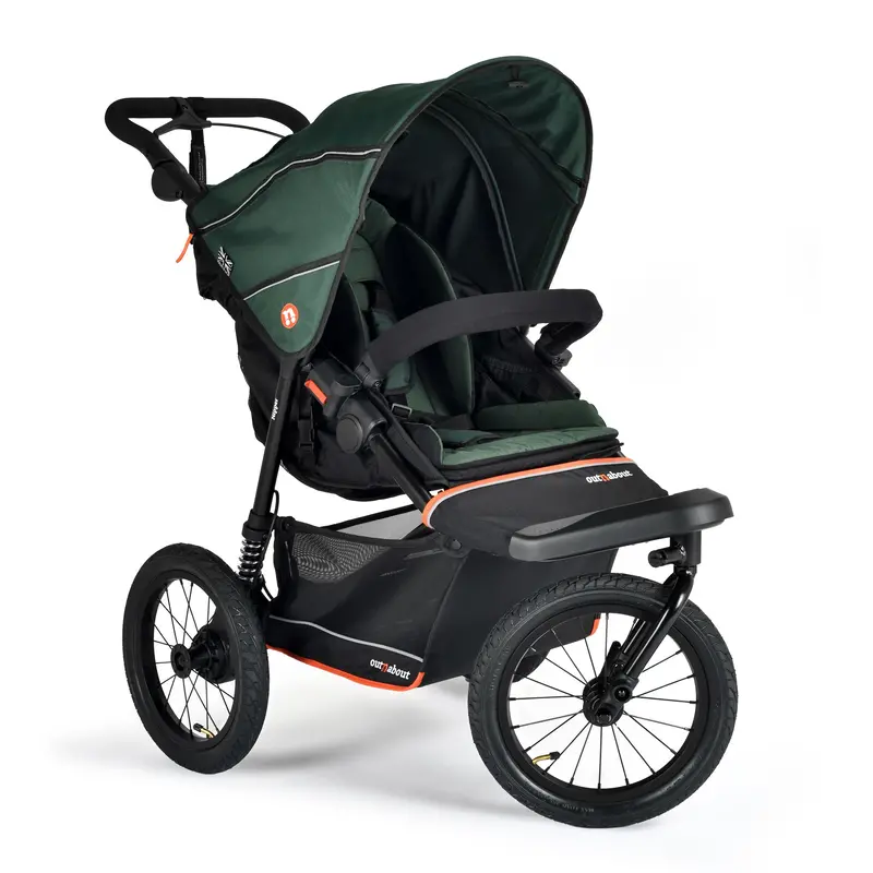 Out N About Single Nipper V6 Plus In Sycamore Green 1