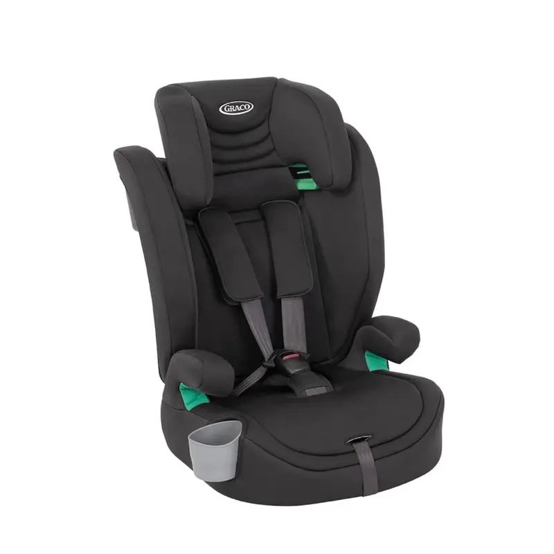 Outlet - Graco Eldura R129 Car Seat - Midnight 1