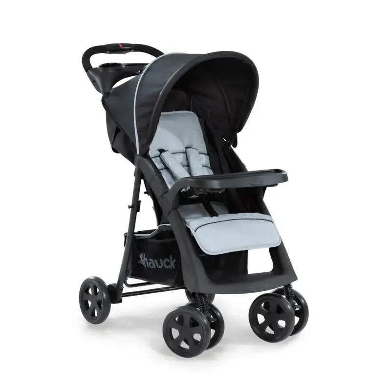 Outlet - Hauck Shopper Neo Ii Pushchair - Caviar/Silver 1