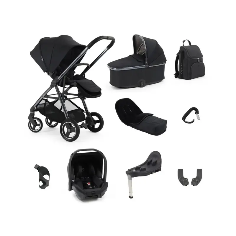 Oyster Gravity+ Stroller 9 Pcs Bundle - Carbonite 1
