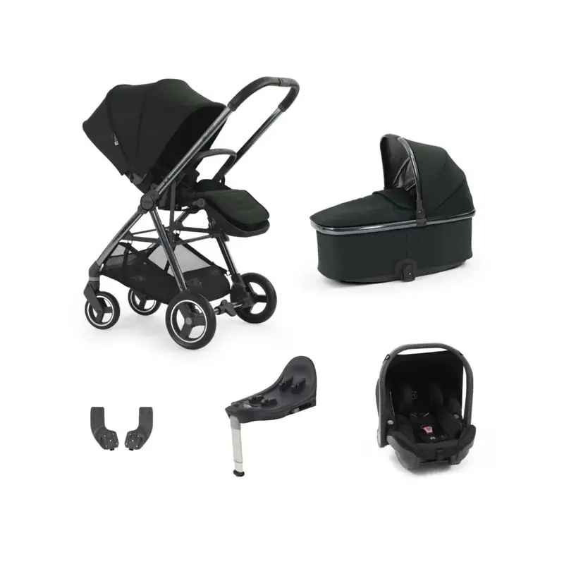 Oyster Gravity+ Stroller Bundle 5 Pcs - Black Olive 1