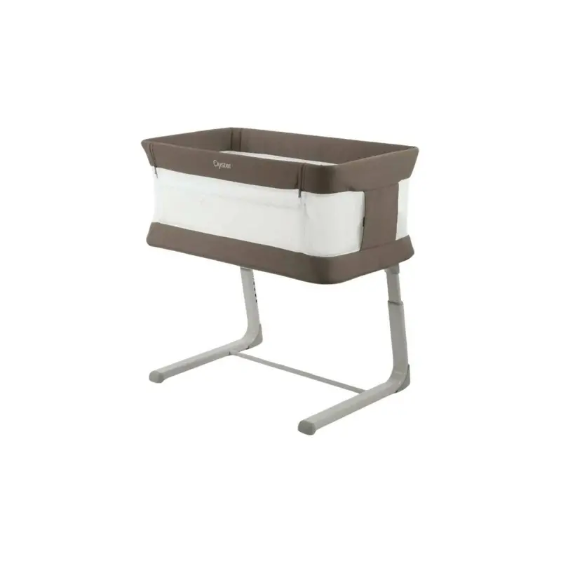 Oyster Wiggle Crib Co-Sleeper - Mink 1