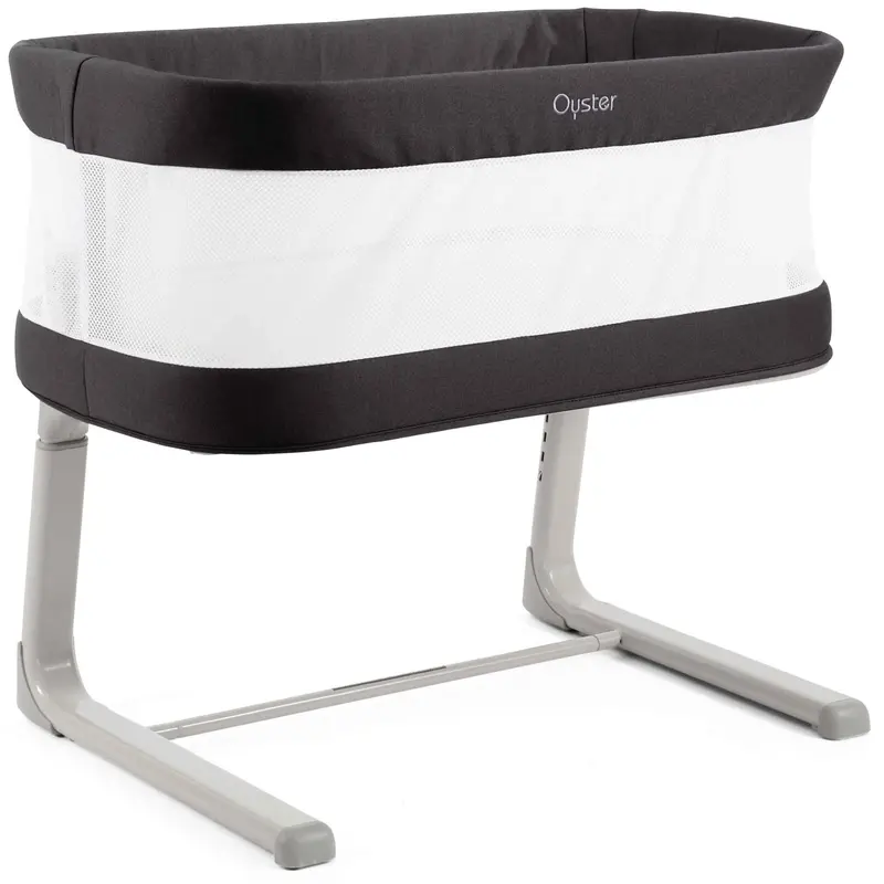 Oyster Wiggle Crib In Carbonite 1