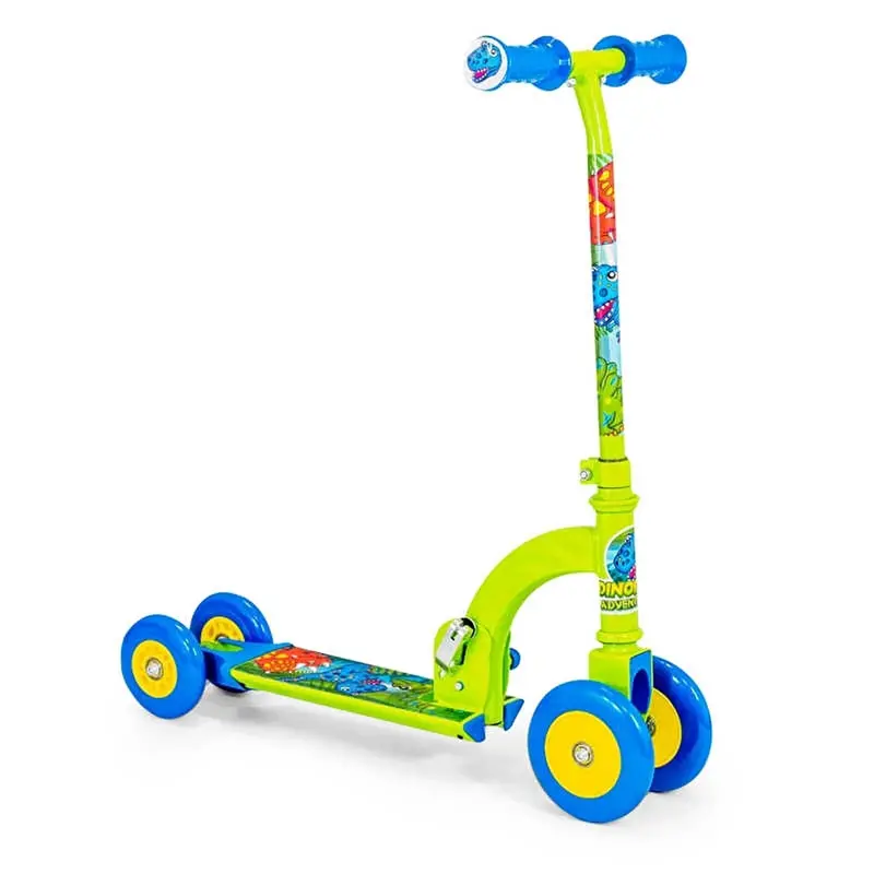 Ozbozz Dinosaur My First Scooter - Green & Blue 1