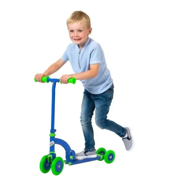 Ozbozz My First Scooter Folding - Blue (4 Wheels) 2