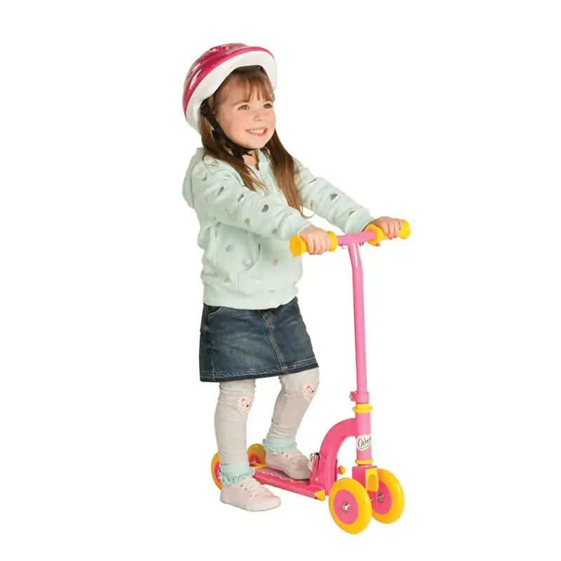 Ozbozz My First Scooter Folding - Pink (4 Wheels) 2