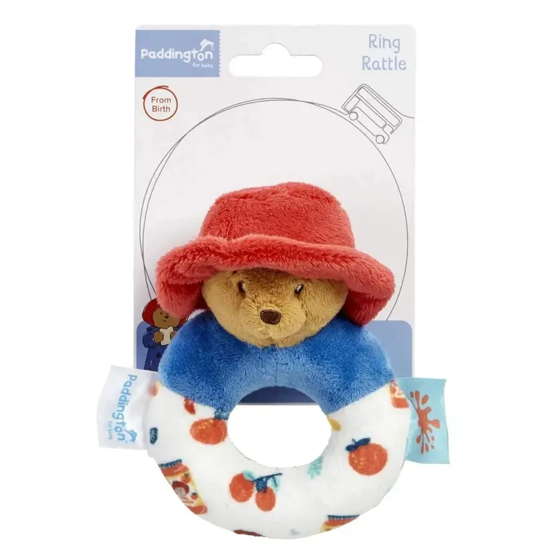 Paddington Baby Ring Rattle 1