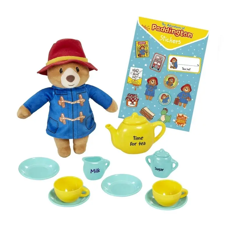 Paddington Soft Toy And Tea Set 2