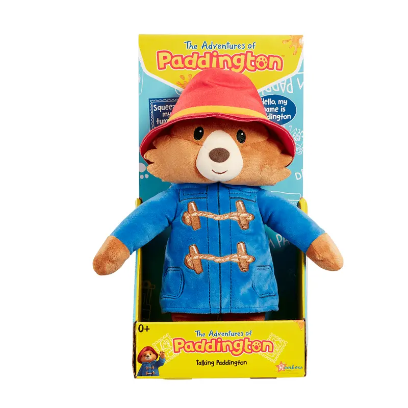 Paddington Tv Bear Talking Soft Toy Teddy For Babies And Toddlers 25Cm 1