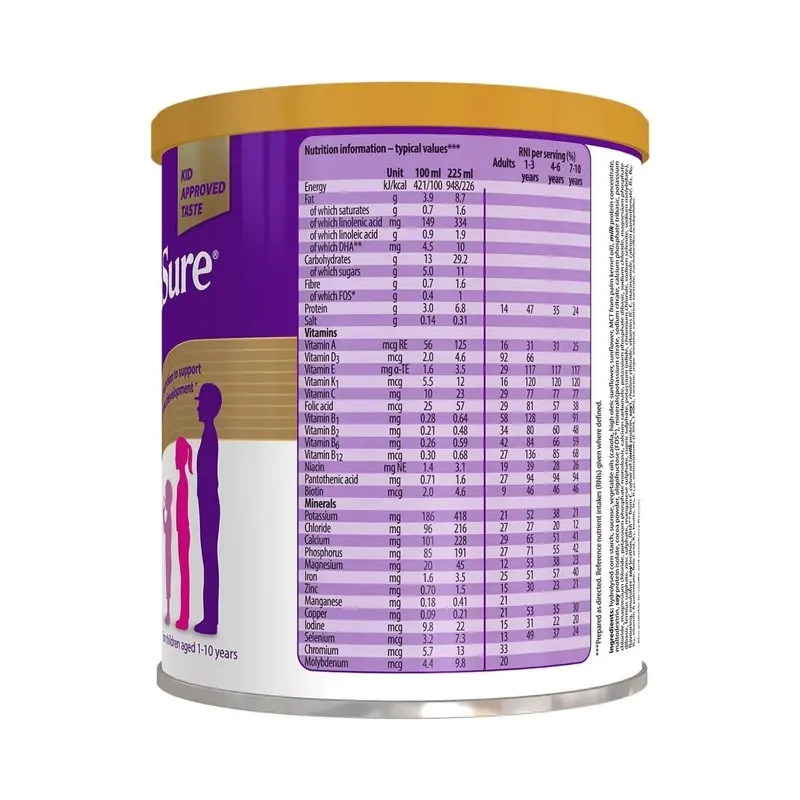 Paediasure Shake Chocolate Flavoured Nutritional Supplement Powder For Kids 400G 2