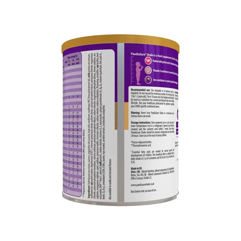 Paediasure Shake Chocolate Flavoured Nutritional Supplement Powder For Kids 850G 2