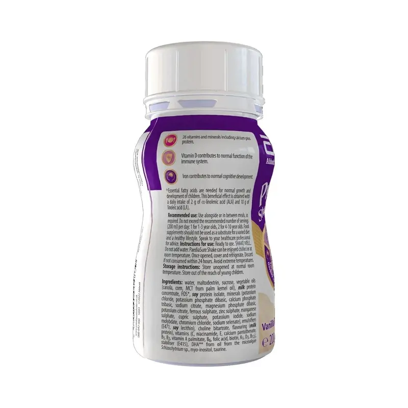 Paediasure Shake Vanilla Flavoured 200Ml 2