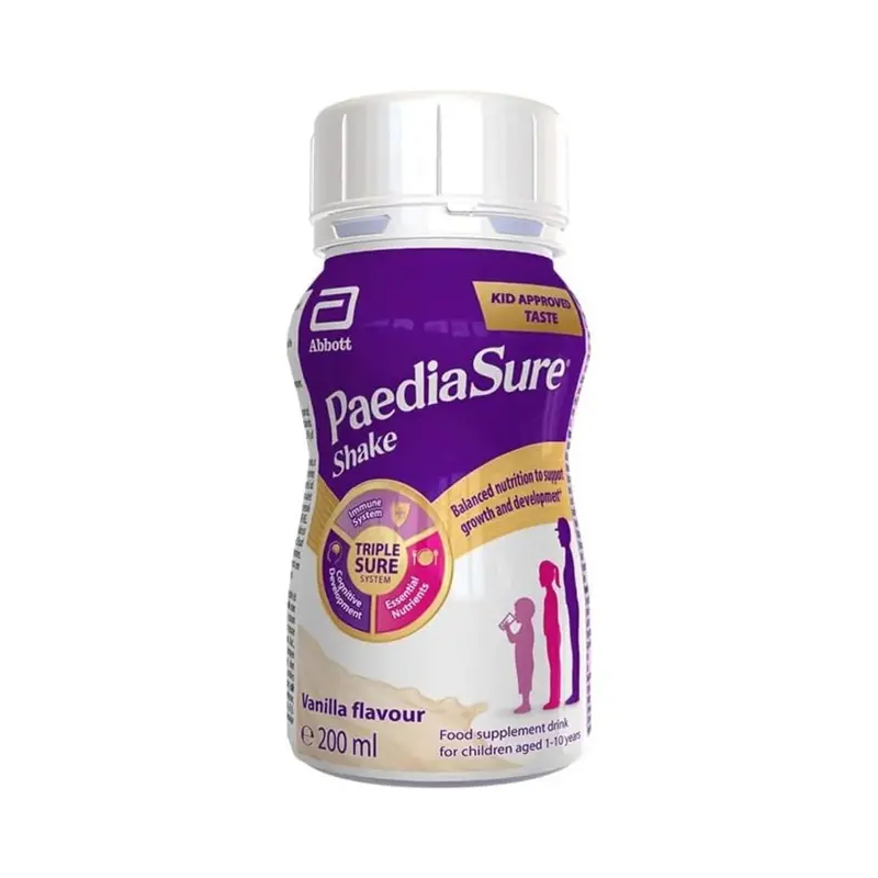 Paediasure Shake Vanilla Flavoured 800Ml (4X200ml) 2