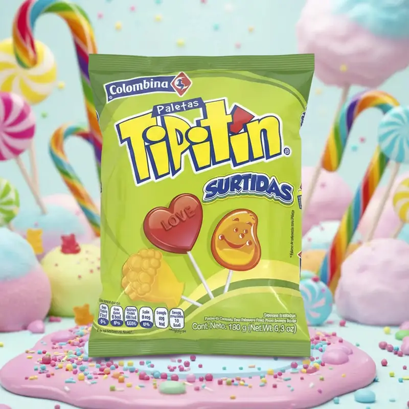 Paleta Colombina Tipitin Surtido De Sabores, 180 G 1